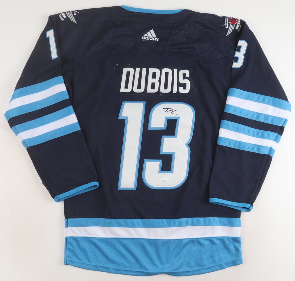 Pierre-Luc Dubois Signed Jersey (JSA) Winnipeg Jets (Online Order Only)