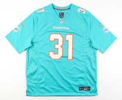 Raheem Mostert Signed Dolphins Jersey (Beckett) (Online Order Only)
