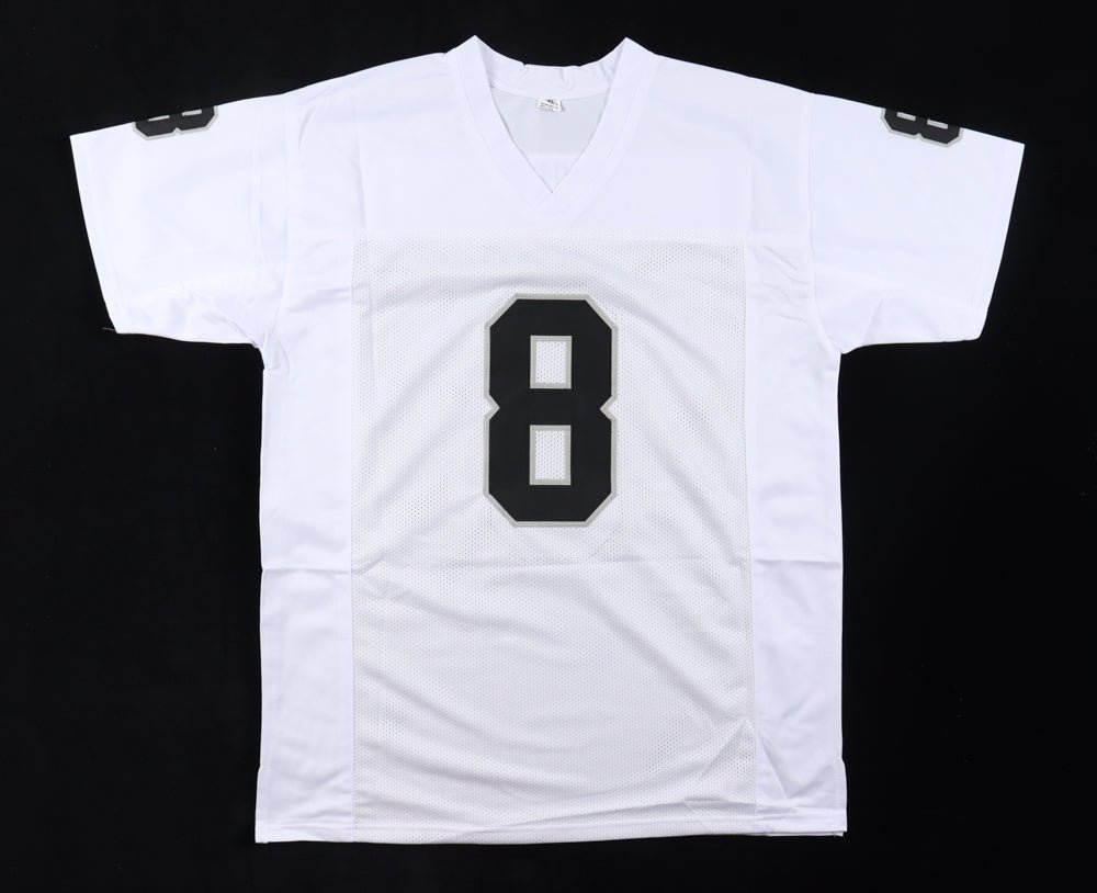 Ray Guy Signed Jersey Inscribed "HOF-14" (JSA) (Online Order Only)