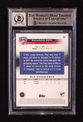 Ricardo Pepi Signed 2021 Topps MLS #50 (BGS | Auto 10) (Online Order Only)
