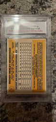 Rickey Henderson Card (Online Order Only)