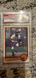 Rickey Henderson Card (Online Order Only)