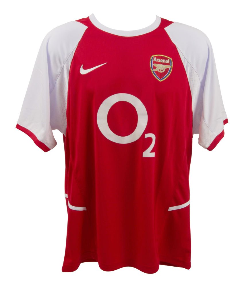Robert Pires Signed Arsenal Jersey (Beckett) (Online Order Only)