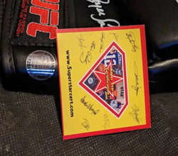 Royce Gracie SIgned UFC Glove with coa (Online Order Only)