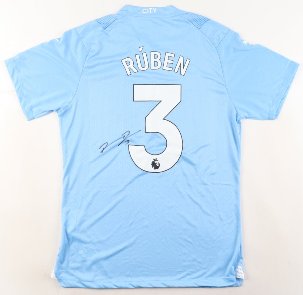 Ruben Dias Signed Manchester City Puma Jersey (PIA) (Online Order Only)