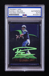Russell Wilson Signed 2021 Panini Chronicles Magnitude #26 (PSA) (Online Order Only)