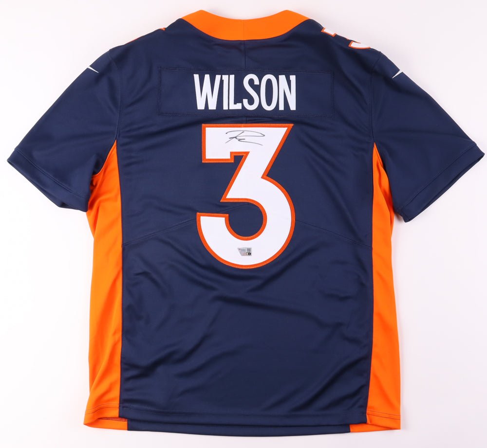 Russell Wilson Signed Broncos Jersey (Fanatics) (Online Order Only)