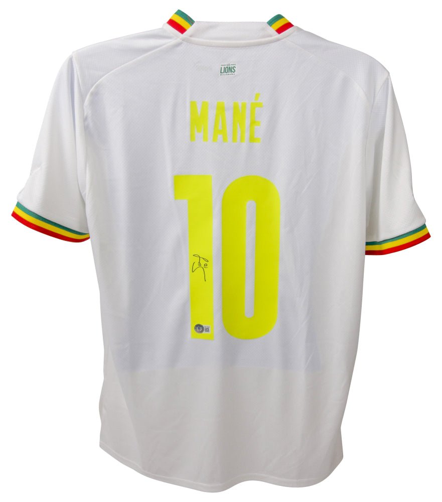 Sadio Mane Signed Senegal Jersey (Beckett) (Online Order Only)