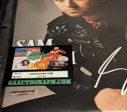 Sam Smith autographed 8x10 photo with coa (Online Order Only)
