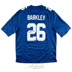 Saquon Barkley Signed Giants Nike Jersey (Panini) (Online Order Only)