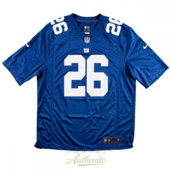 Saquon Barkley Signed Giants Nike Jersey (Panini) (Online Order Only)