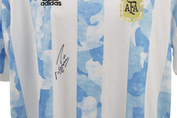 Sergio Aguero Signed Argentina Jersey (Beckett) (Online Order Only)