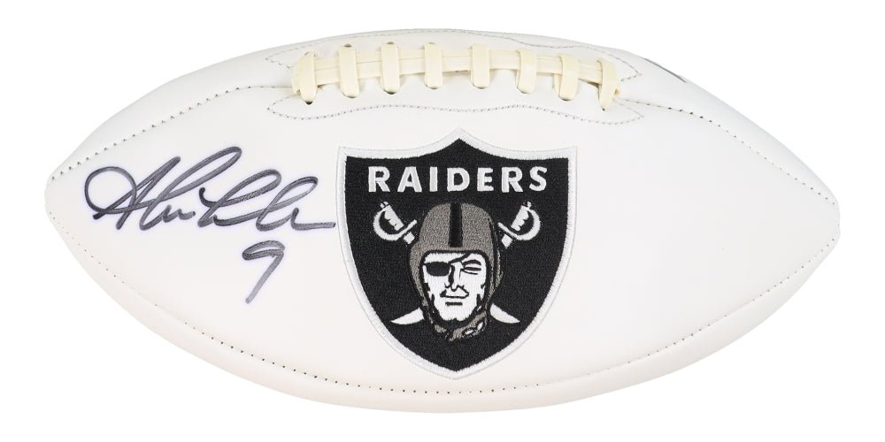 Shane Lechler Signed Raiders Logo Football (Beckett) (Online Order Only)