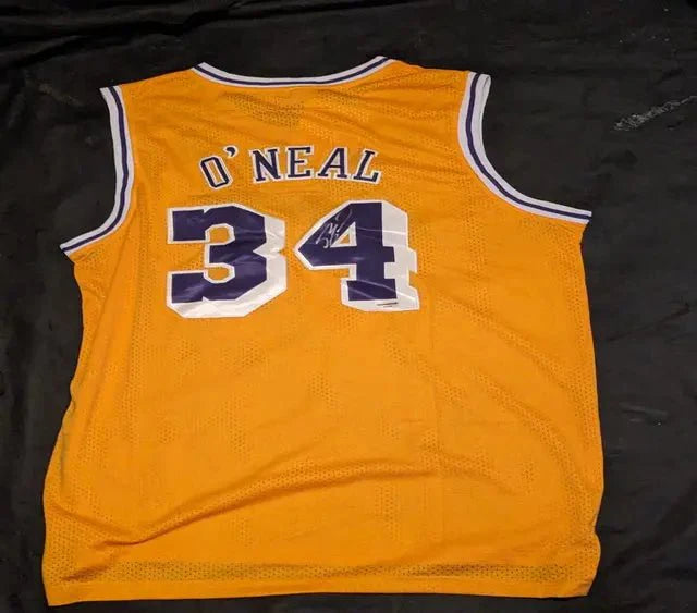 Shaquille O'neal autographed jersey with coa (Online Order Only)
