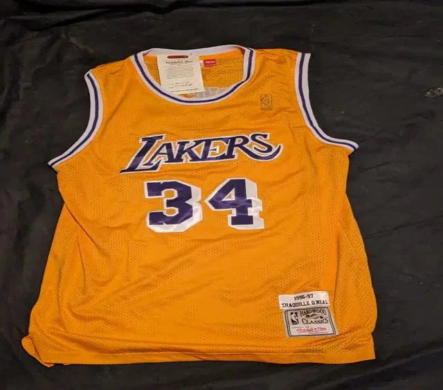 Shaquille O'neal autographed jersey with coa (Online Order Only)