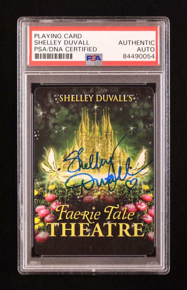 Shelley Duvall Signed "Faerie Tale Theater" Playing Card (PSA) (Online Order Only)