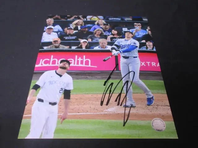 Shohei Ohtani Signed 8x10 Photo SSC COA (Online Order Only)