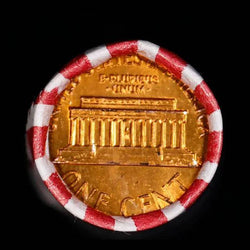 Shotgun Lincoln 1c roll, 1979-p 50 pcs Bank Wrapper. (Online Order Only)