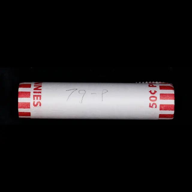 Shotgun Lincoln 1c roll, 1979-p 50 pcs Bank Wrapper. (Online Order Only)