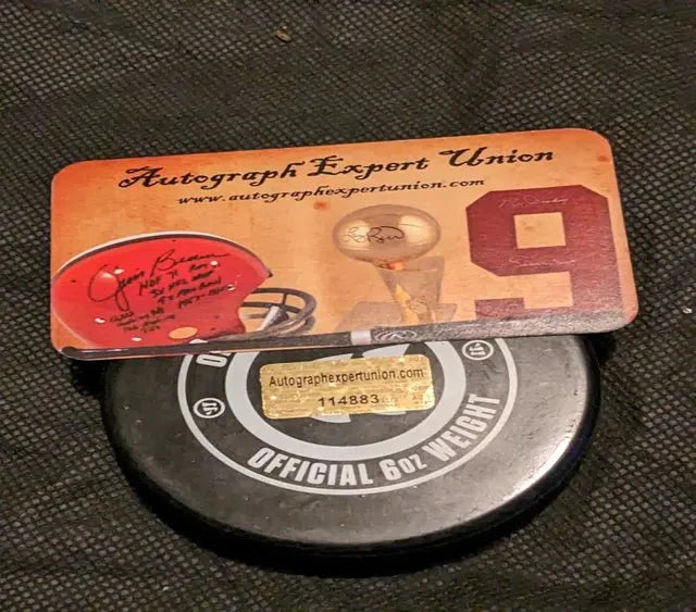 Sidney Crosby Auto Signed Hockey Puck with COA 114883 (Online Order Only)
