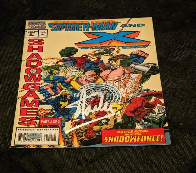 Stan Lee autogrpahed spider-man comic book with coa (Online Order Only)