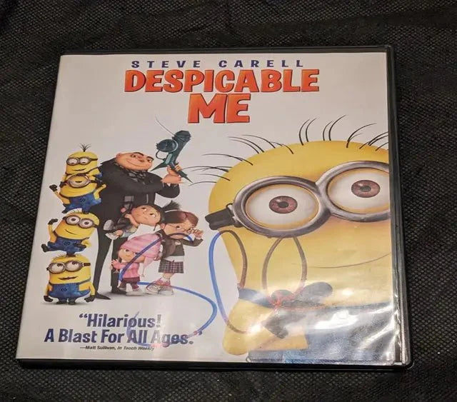 Steve Carrell Signed DVD Dust Cover SSC COA 126039 (Online Order Only)