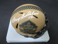 Terry Bradshaw signed HOF Mini Helmet Coa (Online Order Only)
