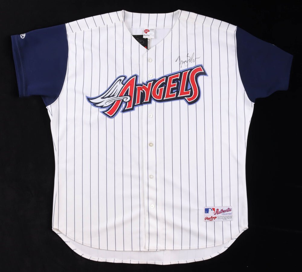 Tim Salmon Signed Angels Jersey (JSA) (Online Order Only)