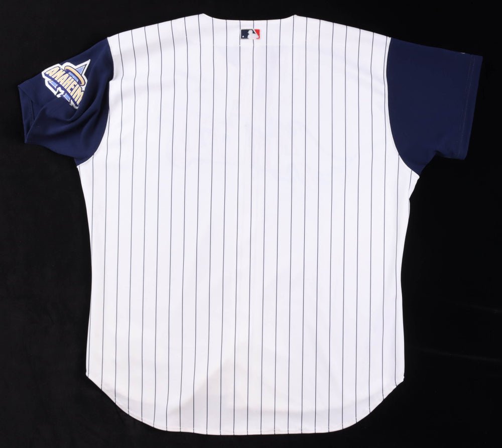 Tim Salmon Signed Angels Jersey (JSA) (Online Order Only)