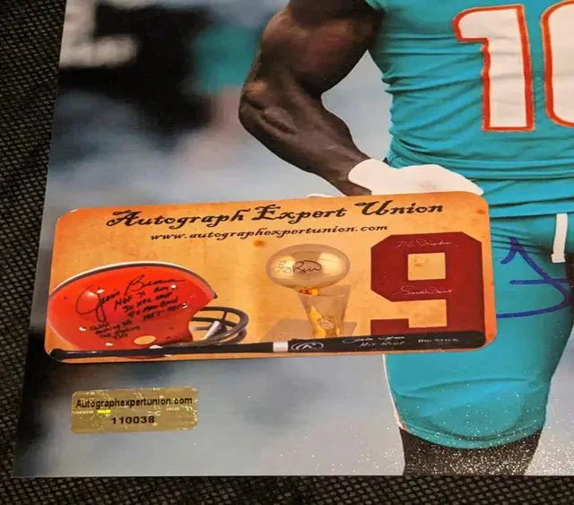 Tyreek Hill autographed 8x10 photo with coa (Online Order Only)