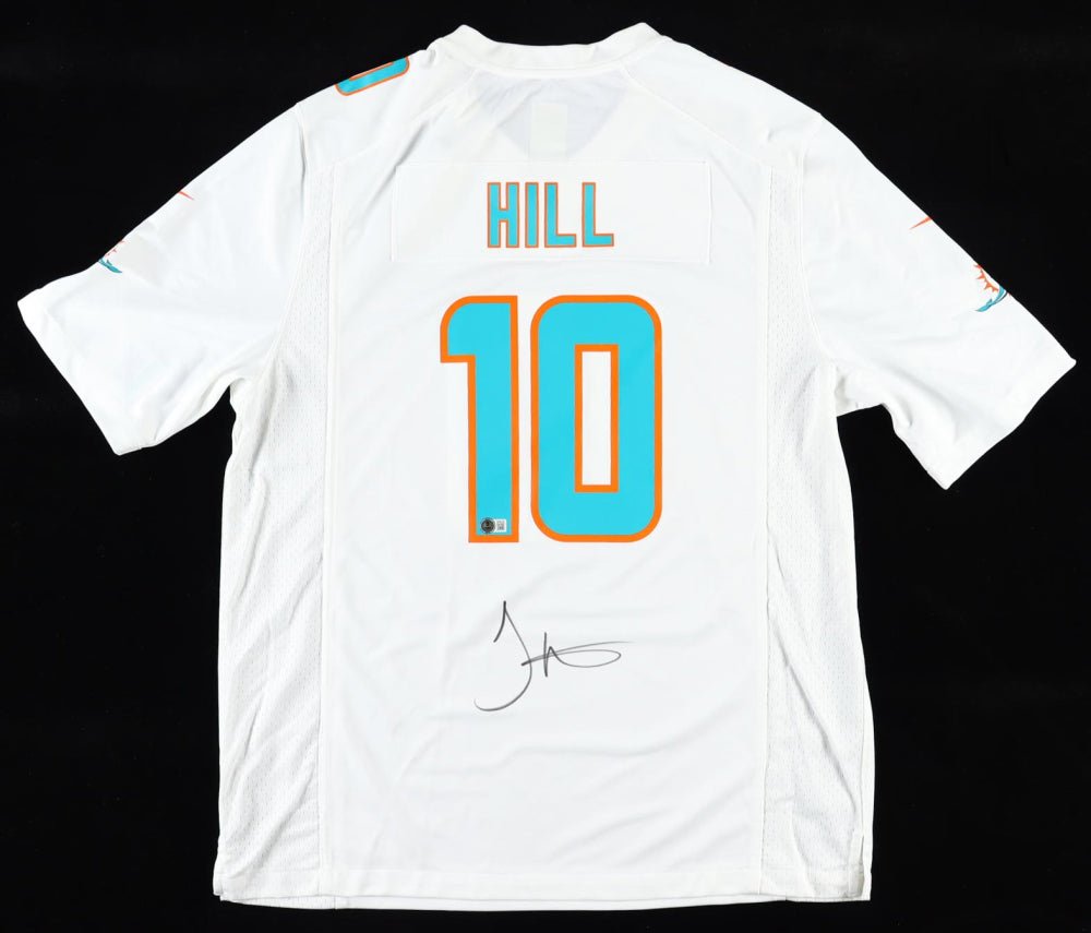 Tyreek Hill Signed Dolphins Nike Jersey (Beckett) (Online Order Only)