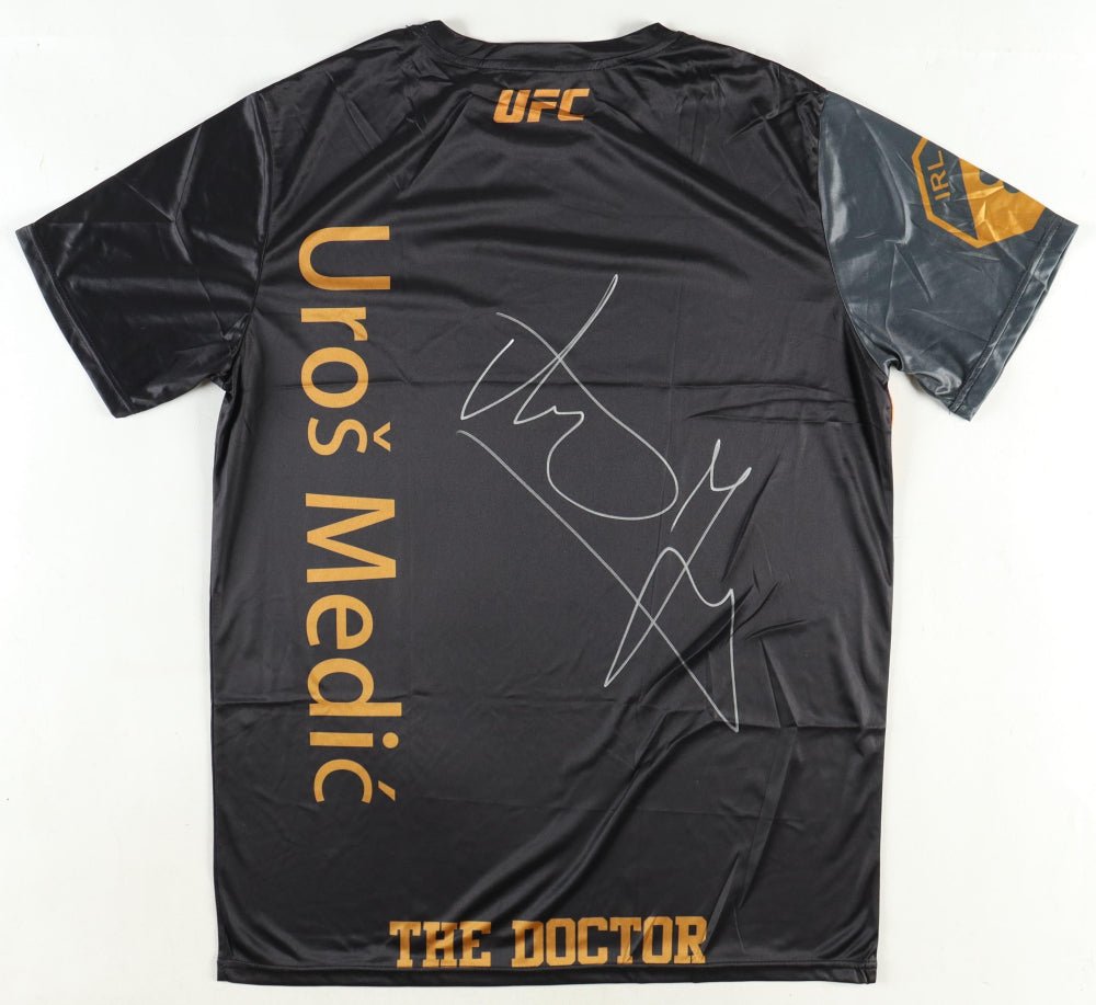 Uros Medic Signed T-Shirt (Beckett) (Online Order Only)