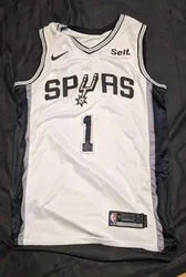 Victor Wembanyama autographed jersey with coa (Online Order Only)