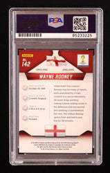 Wayne Rooney Signed 2014 Panini Prizm World Cup #142 (PSA) (Online Order Only)