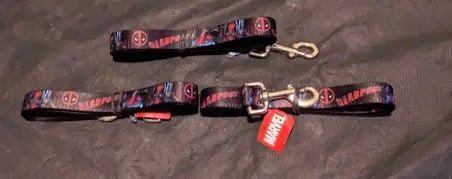x2 Dead pool marvel snap leash lot (Online Order Only)
