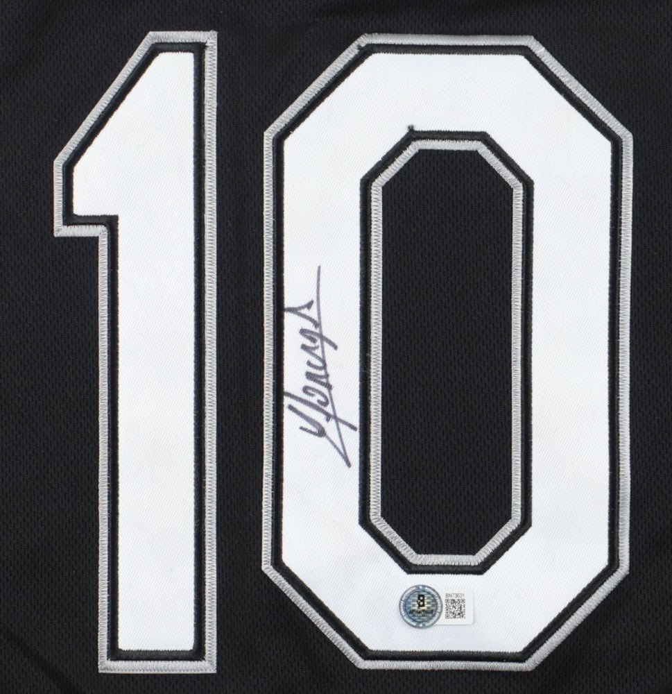 Yoan Moncada Signed Jersey XL(Beckett) Chicago White Sox (Online Order Only)