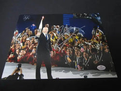 Zinedine Zidane Signed Torch 8x10 Photo W/Coa (Online Order Only)