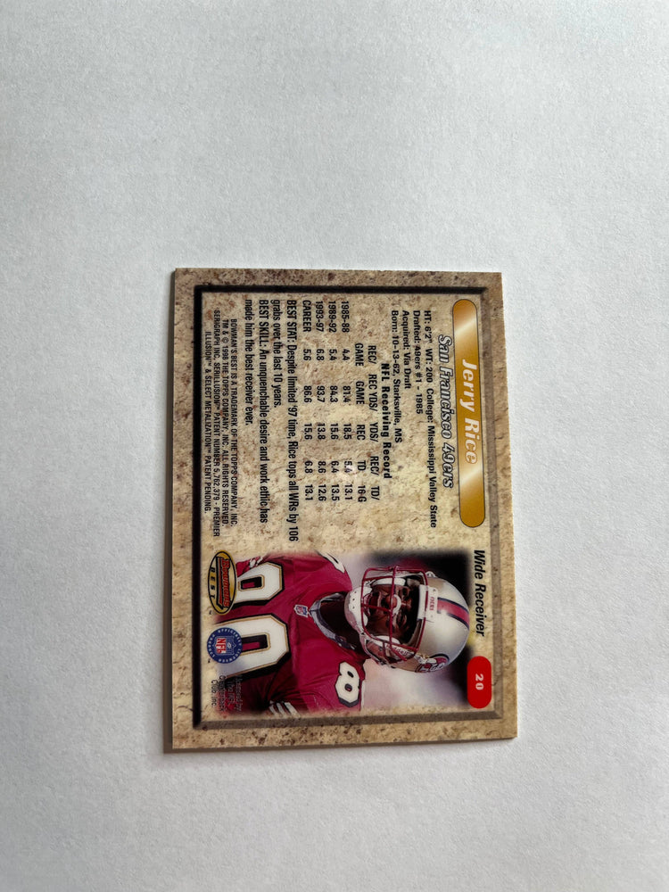 Jerry Rice Card (Online Order Only)