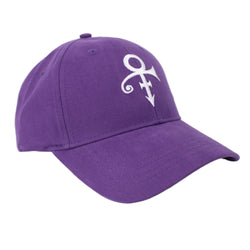 Prince Embroidered White Symbol Snapback Hat (ONLINE ORDER ONLY)