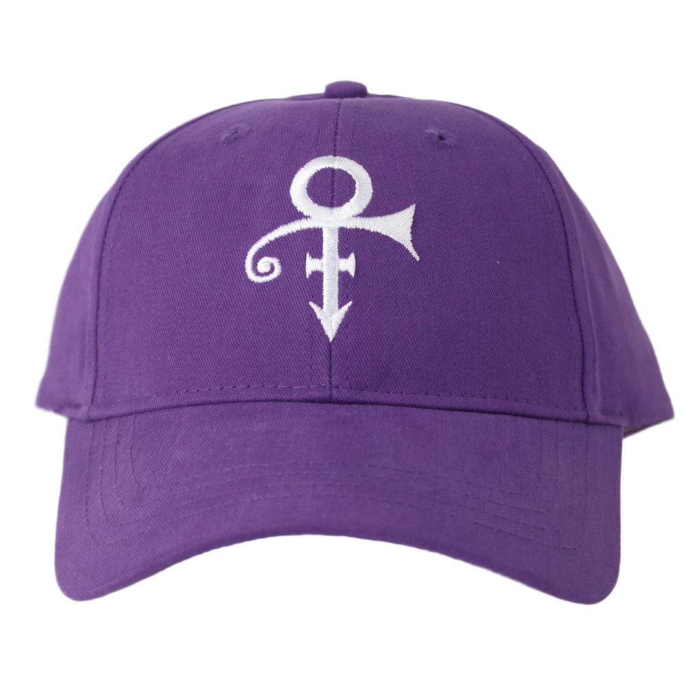 Prince Embroidered White Symbol Snapback Hat (ONLINE ORDER ONLY)