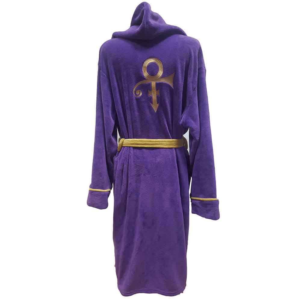 Prince Purple & Gold Symbol Plush Robe (Online Order Only)