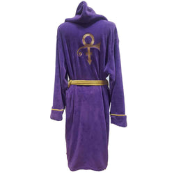 Prince Purple & Gold Symbol Plush Robe (Online Order Only)