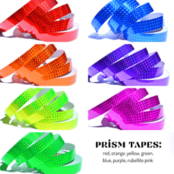 Beginner & Weighted Fitness Taped Beginner Hula Hoops | Mirror, Holographic, & Prism Deco Tapes + Gaffer Grip Tape