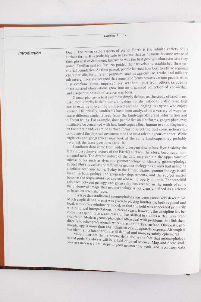 Process Geomorphology (ONLINE ORDER ONLY)