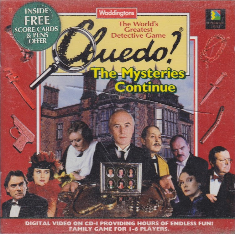 Cluedo: The Mysteries Continue (CD-i) (ONLINE ORDER ONLY)