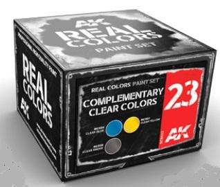 AK Interactive: Real Colors - Complementary Clear Colors Set (ONLINE ORDER ONLY)