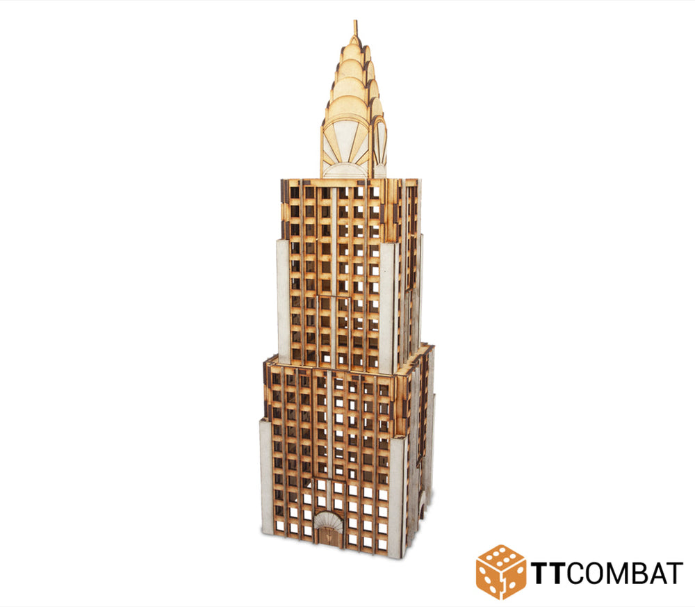 TTCombat 10mm Terrain: Sci-fi Scenics - Chrysar Building (ONLINE ORDER ONLY)