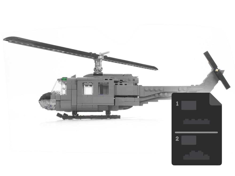 Huey Helicopter - Instructions Only (ONLINE ORDER ONLY)