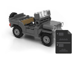 Willys Jeep - Instructions Only (ONLINE ORDER ONLY)