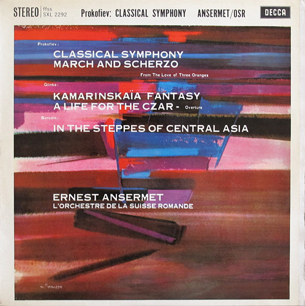 Classical Symphony / March And Scherzo / Kamarinskaïa Fantasy / A Life For The Czar / In The Steppes Of Central Asia [Vinyl] (ONLINE ORDER ONLY)